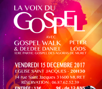 Les concerts de Décembre 2017 Gospel Walk